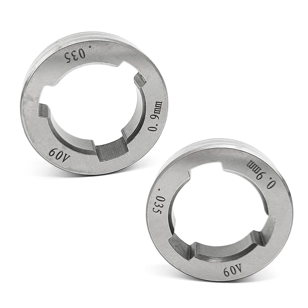 Zestaw rolek z litego drutu 0,35 cala V-Groove pasuje do Lincoln Power MIG 216 255XT 350MP spawarka MIG do zasilania 25M LF-72 LN-15 LN-25 PRO podwójny podajnik drutu zasilającego zamiennik