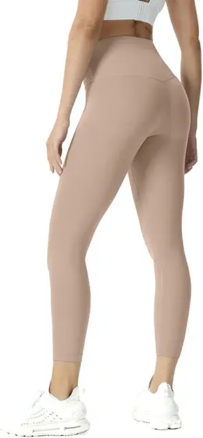 Seamless High Waist Yoga Pants for Women - Opaque Tummy Control Workout Leggings