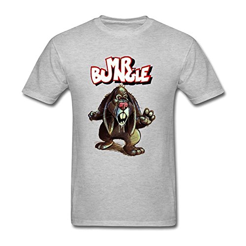 Image of Men's Mr Bungle Aging Wrath Of The Easter Bunny T Shirt XXXXL, 1Grey, XX-Large