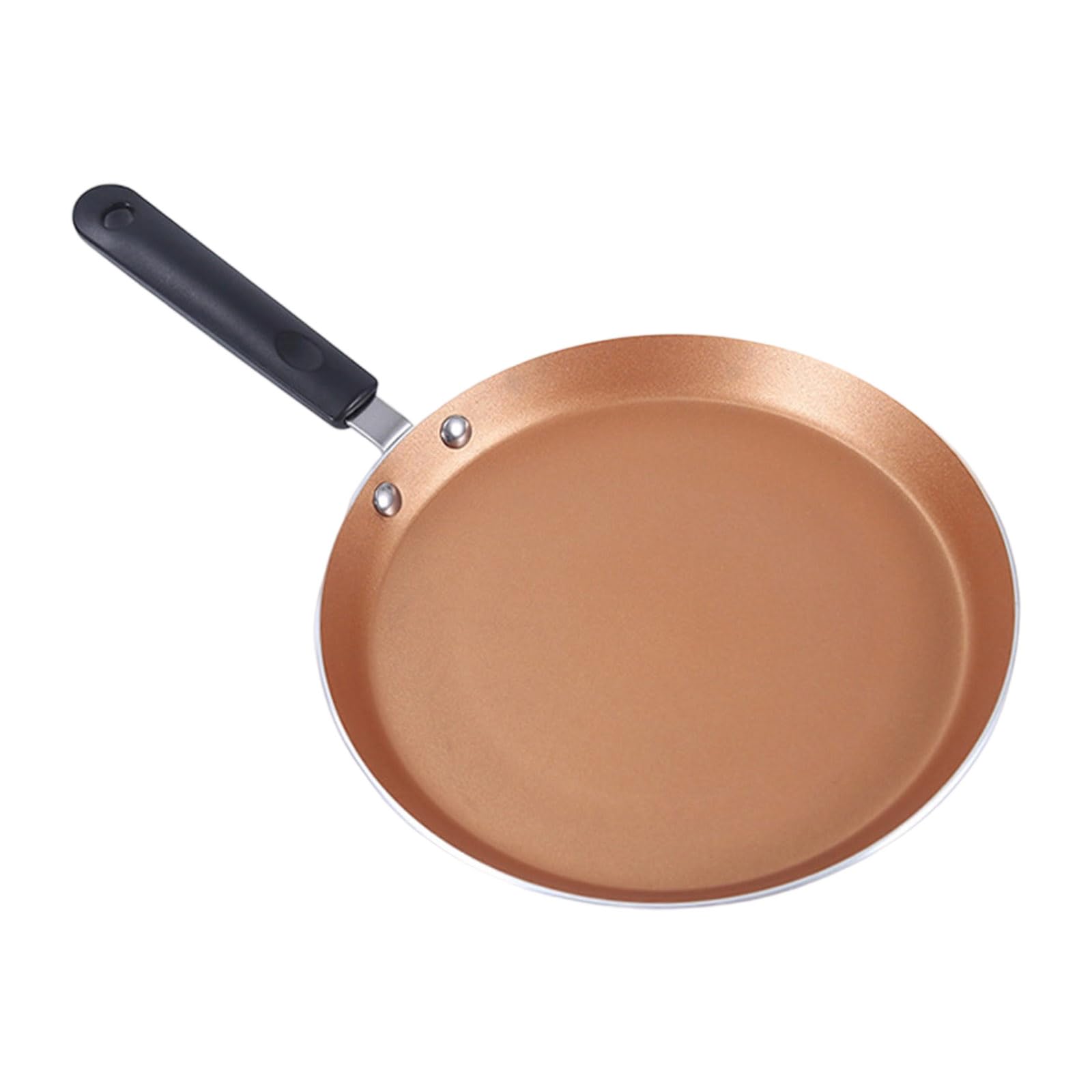 Elnwnnkc Ergonomic Nonstick Skillets Morning Meal Solution Aluminum Construction Even Heating Pancakes Eggs Omelette Pan Nonstick Pancake Skillets