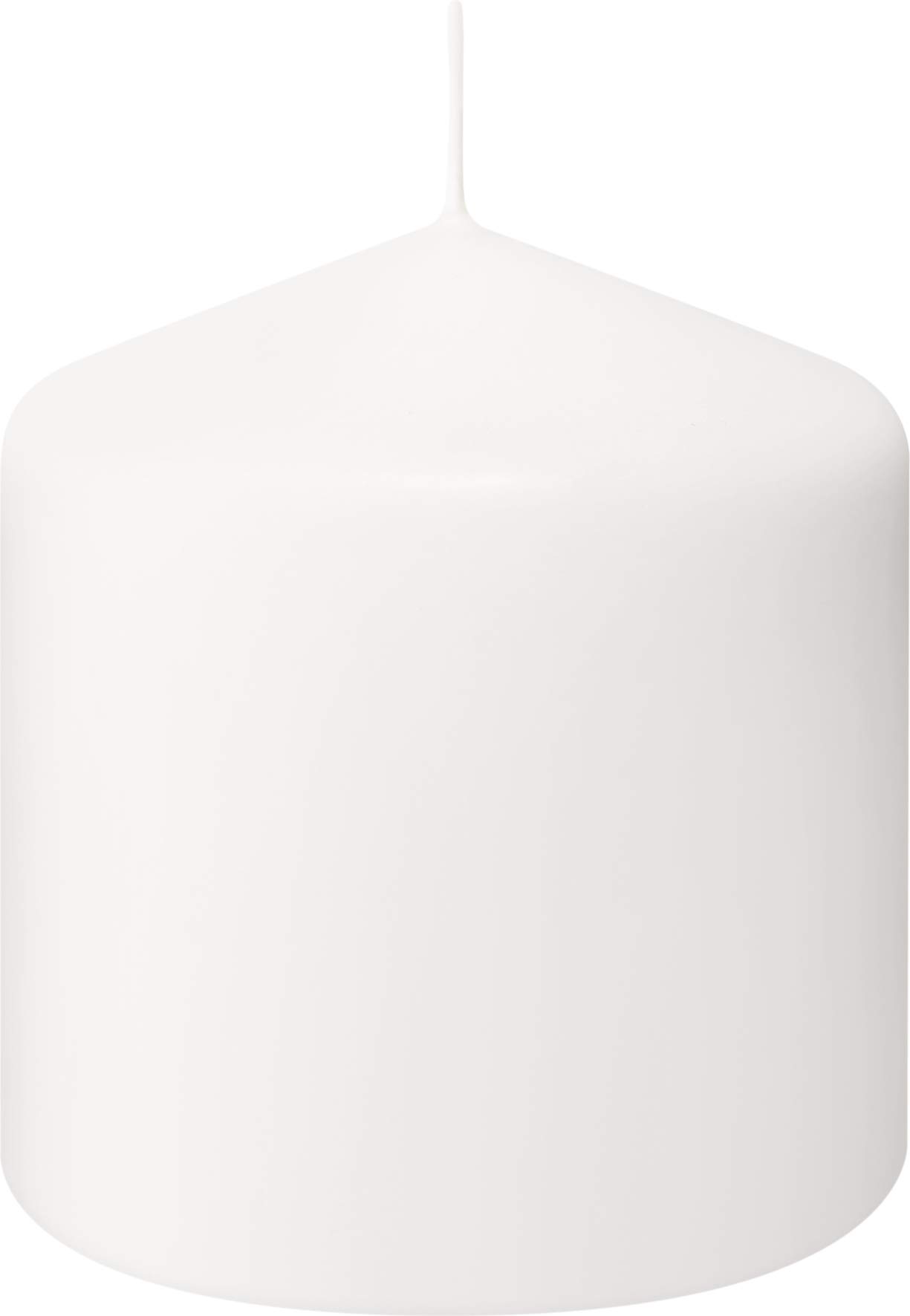Bolsius - Candele bianche a colonna – 3 x 3 candele non profumate – Dripless, senza fumo e Clean Burning Home Dinner Candles – perfette per matrimoni, feste, cene – 6 candele decorative