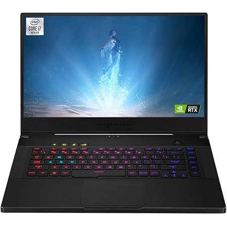 ASUS ROG Zephyrus M15 GU502LW 15.6" Ultra-HD (4K) Gaming Laptop (Intel i7-10750H, NVIDIA GeForce RTX 2070 8GB, 16GB RAM, 1TB M.2 NVMe PCIe 3.0 SSD, Windows 10)