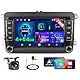 [4+64G] Android Autoradio für VW Jetta Passat Golf Beetle Tiguan Touran Seat Altea Skoda Polo Caddy Wireless Carplay Android Auto, 7’’Touchscreen Radio Bluetooth 5.0/GPS/Rückfahrkamera/FM/RDS/WiFi/SWC