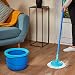 Spontex Full Action System Spin Mop y cubo con relleno de microfibra...