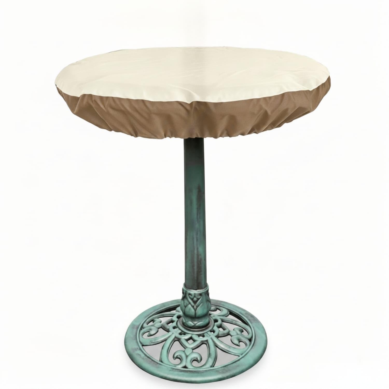 30 Inch Fitted Bird Bath Cover Dome Shape Elastic Hem Bird Bath Cover, 210D|Birdbaths|Home & Garden-image-47