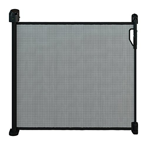 Gaterol Active Pro Nero – Elegante barriera di protezione avvolgibile e sfilabile con funzione Quick Pass e meccanismo di chiusura automatica, per accessi di larghezza fino a a 120 cm