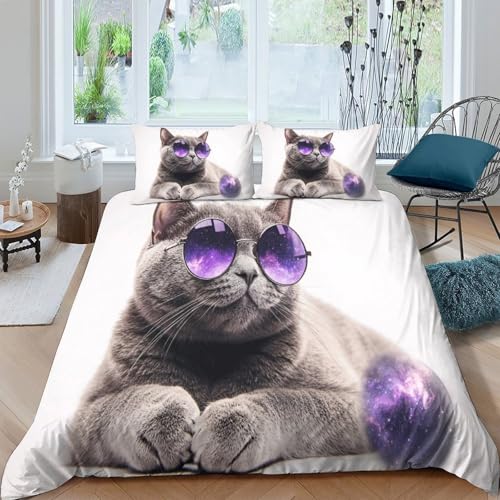 Housse de couette microfibre de qualité supérieure lit 140x200 cm
