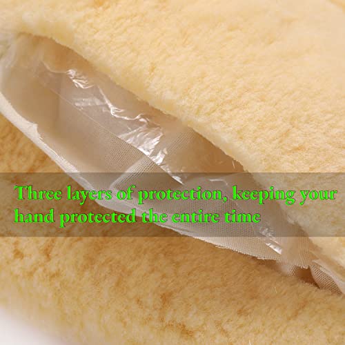 Nanja Painters Mitt With Thumb, Painting With Hand Mitts, Paint Mitt, Cleaning, And Dusting Mitt, Painters & Decorators Glove（2-Pack #TOP1