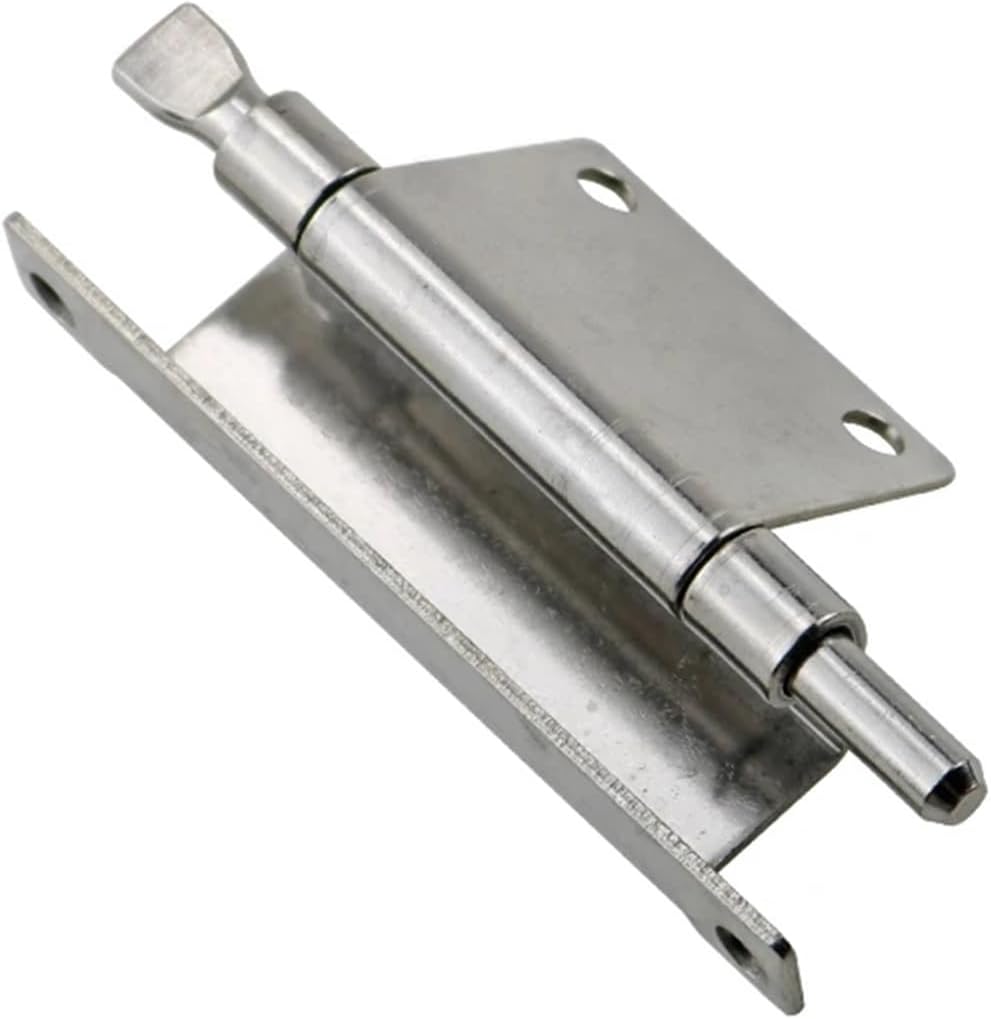 1pc Stainless Steel Detachable Hinge Industrial Electrical Automation Machinery Equipment Right Angle Bending Hinge