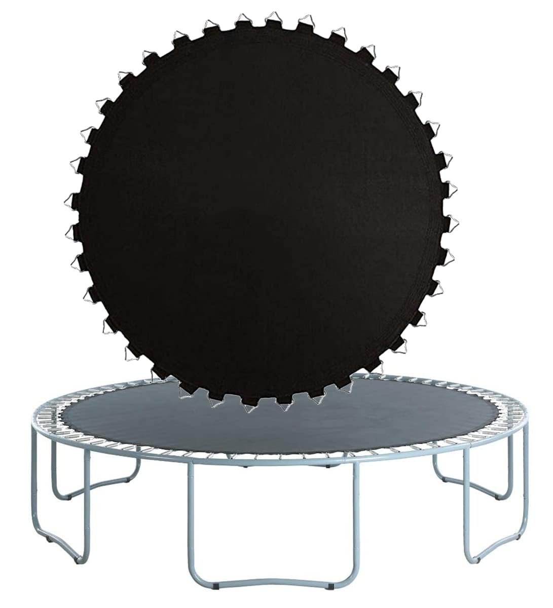 14FT Trampoline Round Replacement Mat, High Elastic Jumping Mats,Water-Resistant,UV Resistant-Trampoline Mat Replacement Jumping Pad Bounce Mats (14ft96buckles)