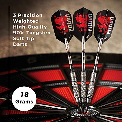 Viper 21-2005-18 By Gld Products Unisex Adult (18 Grams) Viper Pitbull 90 Tungsten Soft Tip Darts thumb #1