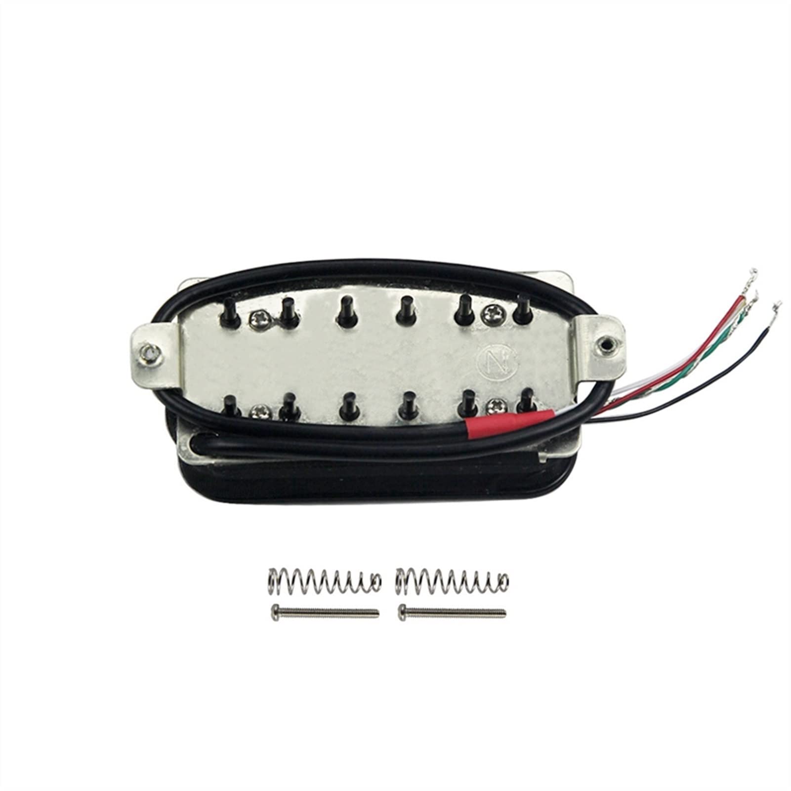pastilla de guitarra eléctrica Recogida De Guitarra De Fretón Sin Cabeza Sin Cabeza Para 6 Cuerdas De Guitarra Eléctrica Negra guitarra eléctrica pastillas