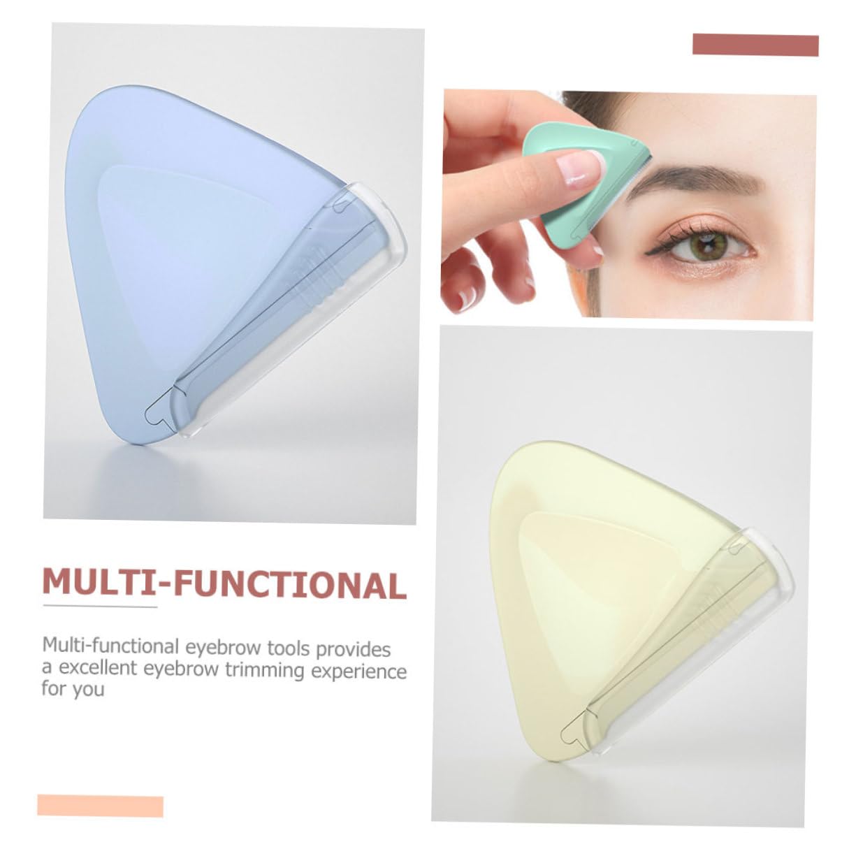 30 Stck. Portable Augenbrauenrasierer Augenbrauen Trimmer für Leicht Tragbar für Präzises Augenbrauen Design und Gesichtsbehaarung für Reisen und Zuhause