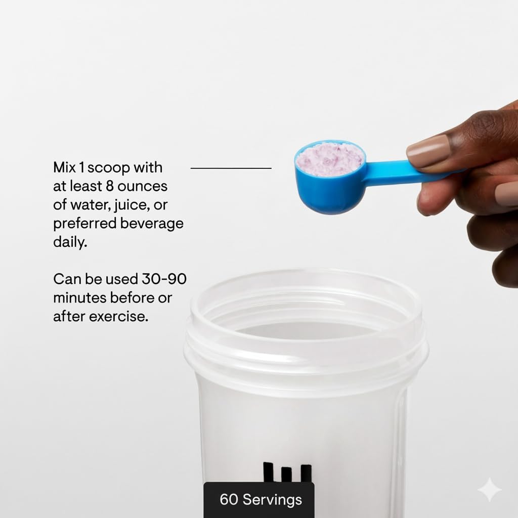 THORNE Creatine - Micronized Creatine Monohydrate Powder - Support for Muscles & Cognitive Function* - for Women & Men - Strawberry - NSF Certified for Sport - 5 g per Serving - 60 Servings - Image 6