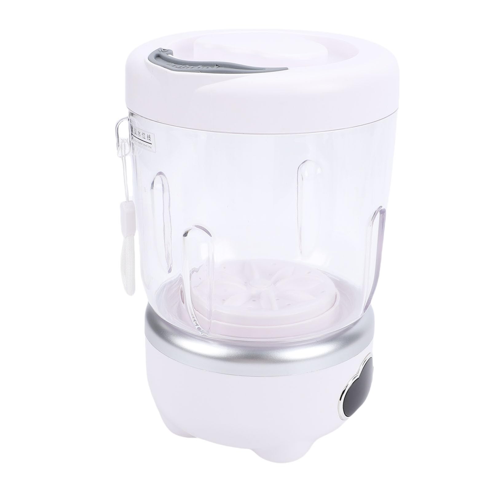Lavatrice Portatile, Mini Lavatrice per Biancheria Intima da 1,6 Litri con Display a LED, Biancheria Intima Pieghevole per Vestiti per Bambini, Piccola, Calzini Profondi, per Appartamento,
