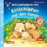 Baby Pixi (unkaputtbar) 96: Mein Lieblingsbuch vom Einschlafen mit den Tieren: Ein Baby-Buch mit Klappen und Gucklöchern ab 1 Jahr (96)