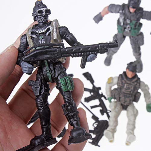 Haptime 5898-A32 Military Action Figure Play Set For Kids - Army Men Soldiers Toys thumb #1
