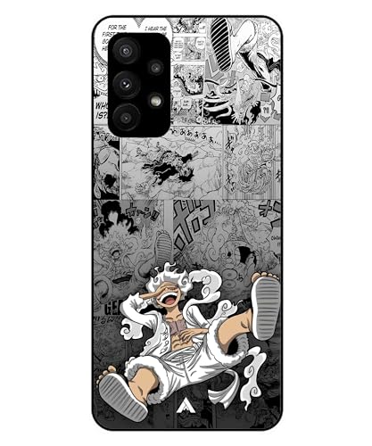 Image of Premium Anime 2 Case for Samsung Galaxy A23 5G (Glossy Finish) Soft-Touch Metal TPU Back Cover, Shockproof, Designer, Aesthetic Mobile Phone Case