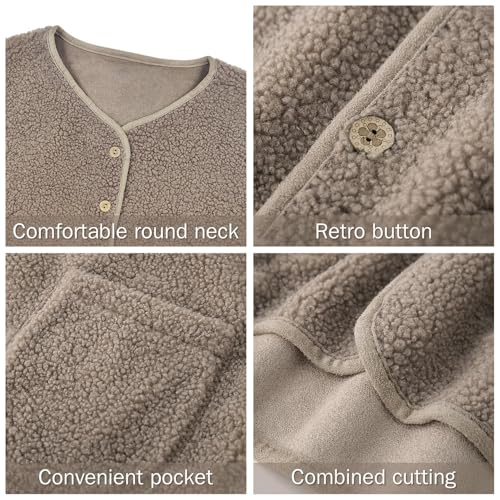 Chaleco de peluche para mujer que combate el frío sin perder estilo 5