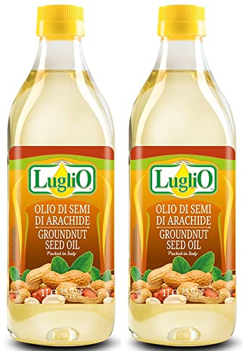 Olio Luglio - Erdnussöl (1 Liter 2er Pack) | Speiseöl