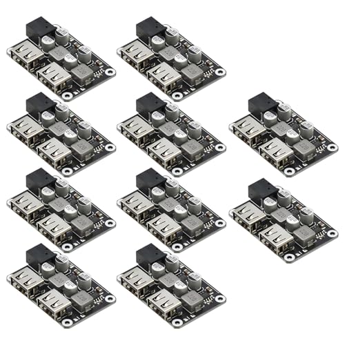 Modulo di riduzione della tensione di ricarica rapida 10 pezzi 6-30 V 12 V 24 V modulo di