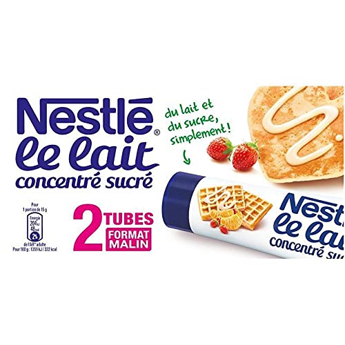 NESTLÉ - Słodkie mleko skondensowane, 340 g, 4 sztuki – sprzedawane w zestawie