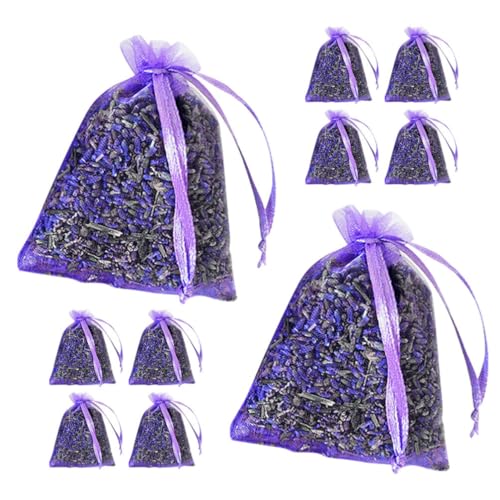 STOBAZA Sachets de Flor con Aroma a Lavanda 10 piezas miniatura 1