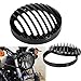 Headlight Grille, CICMOD 16.4cm/6.46" Phares Grilles en Aluminium pour Harley Sportster XL 883 1200 04-14