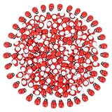 Giantree 200 piezas de decoración de mariquitas de madera pequeñas, autoadhesivas, mini mariquitas, decoraciones de álbumes de recortes, decoración de madera con parte trasera plana, decoración de