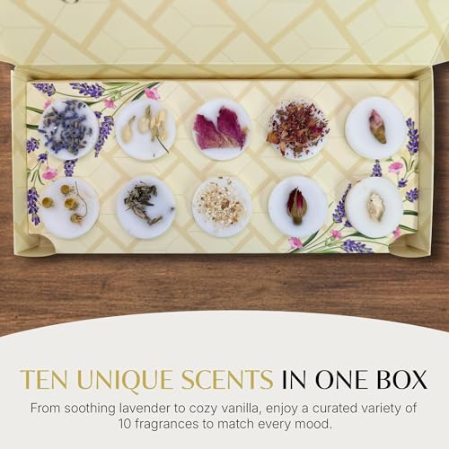 Anovina Wax Melts Gift Set –Strong Scented Soy Wax Melt Natural Plant Based Candle Melts Highly Scented Valentines Day Gifts for Women, Wife, mom and Girlfriend - Image 5
