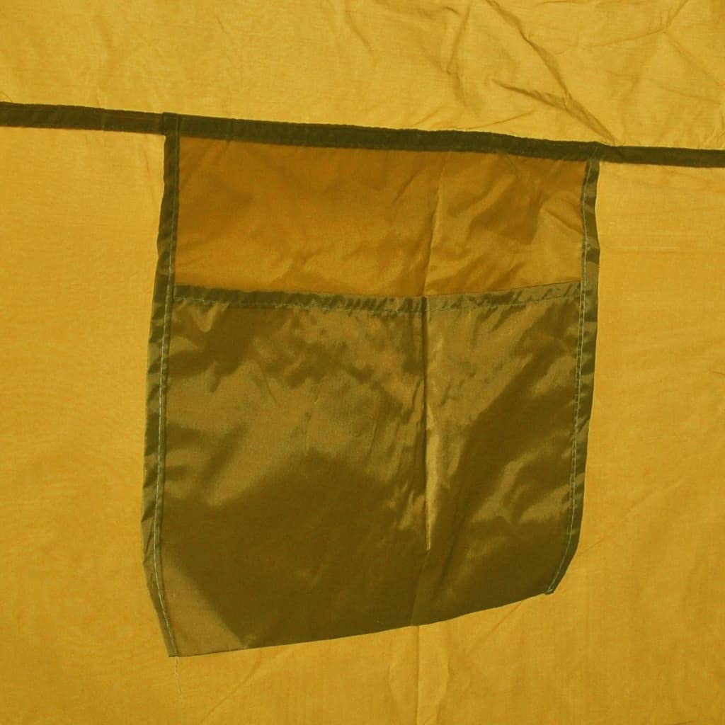 Żółty namiot prysznicowy o wymiarach 300 x 200 cm, prysznic kempingowy i ochrona prywatności, namiot przebieralni i namiot toaletowy z workiem na wodę, wężem, pompką, do użytku na zewnątrz