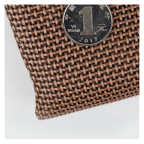 Tela para rejillas de altavoces textura premium color marrón paño de malla para máscara acústica