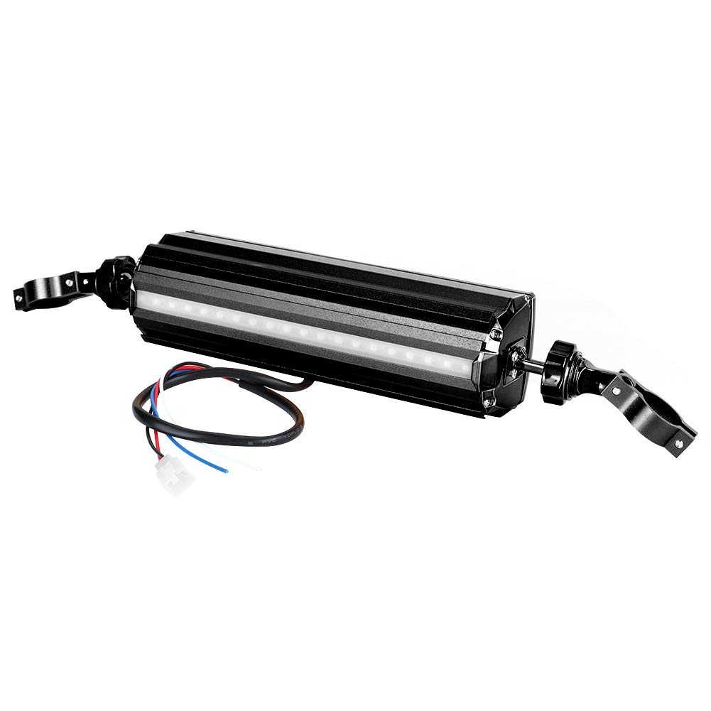 Dioche Wodoodporny System Stereo do Motocykla Modyfikacja Motocykla - System Przesuwania i Dźwięku dla Motocykli - Obsługuje USB, kartę Pamięci i Sterowanie (BLACK)