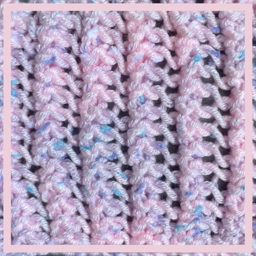 Image of Tweed Twinkles Soft Baby Yarn for Crocheting, 4-Pack (696Yds / 400G), Free Patterns - Acrylic Baby Blanket Knitting Yarn with Flecks - Size 3 DK Light Worsted Weight - Soft Pink