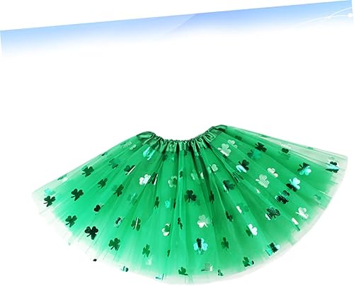 Miniatura 2 de ERINGOGO 1 disfraz de San Patricio, traje del día de San Patricio, vestido verde, disfraz de trébol, tutú verde, disfraz del día de San Patricio,