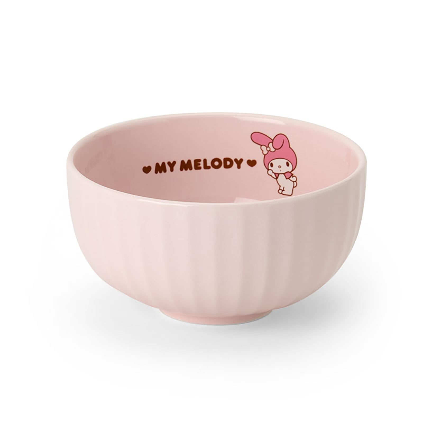 Sanrio 358533 My Melody Ceramic Rice Bowl, Microwave, Dishwasher and Dryer Safe