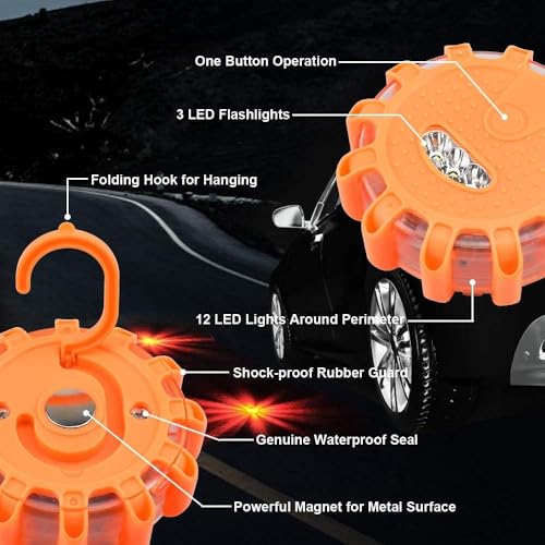 4 Pack Luces LED Emergencia para Vehículos miniatura 3
