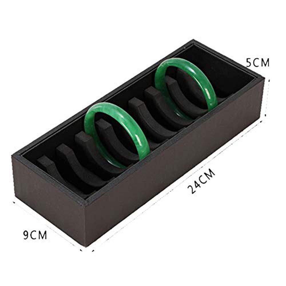 Caja con asa, Soporte para Caja de Pendientes, Bandeja para joyería, Almacenamiento de Gemelos para niñas y Mujeres