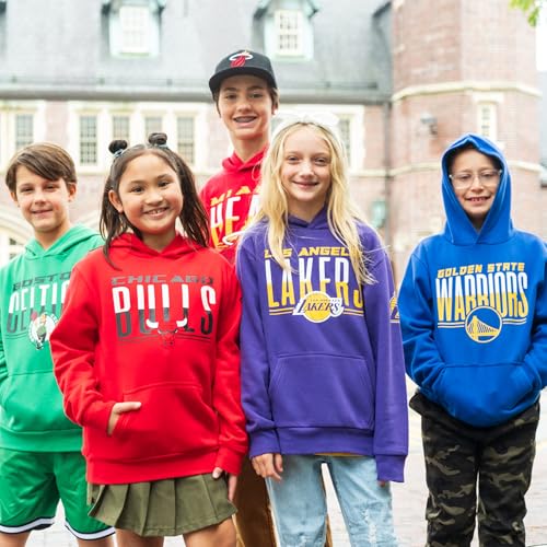 Sudadera NBA para niños con capucha sudadera juvenil Ultra Game suave 4