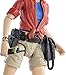 Jurassic World Toys Amber Collection Dr. Ellie Sattler 6-in Action Figure, Swappable Hands & Head, Utility Belt & Radio Accessories, Collectible Gift for 8 Years Old & Up