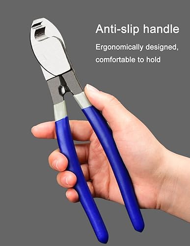 Miniatura 3 de Chesoon Cortador de cable de 10 pulgadas Alicates de alambre de alto apalancamiento Herramienta eléctrica de alta resistencia Herramientas de corte