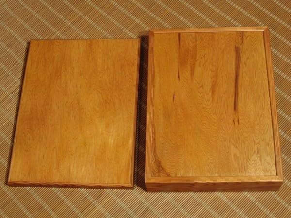Amazon.co.jp: 屋久杉工芸品文箱（大）文房具箱筆記用具入れ和風鹿児島