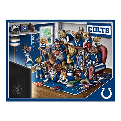Image of YouTheFan NFL Purebred Fans 500pc Puzzle - A Real Nailbiter