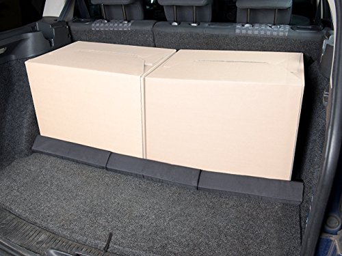 PEARL Kofferraum Befestigung: Kofferraum-Gepäckfixierung aus Schaumstoff/Nylon, mit Klett, 3-teilig (Klett Winkel, Fixierung, Klettbefestigung)