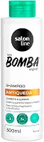 Salon Line, Shampoo, SOS Bomba, Antiqueda, Combate a Queda, Vegano - Todos os Tipos de Cabelos, 300 ml