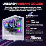 Skytech Azure Gaming PC Desktop, Ryzen 7 9700X 3.8 GHz (5.5GHz Turbo Boost), NVIDIA RTX 4060 8GB GDDR6, 1TB SSD, 16GB DDR5 RAM 6000, 650W Gold PSU, 360mm ARGB AIO, Wi-Fi, Win 11 Home - Image 3