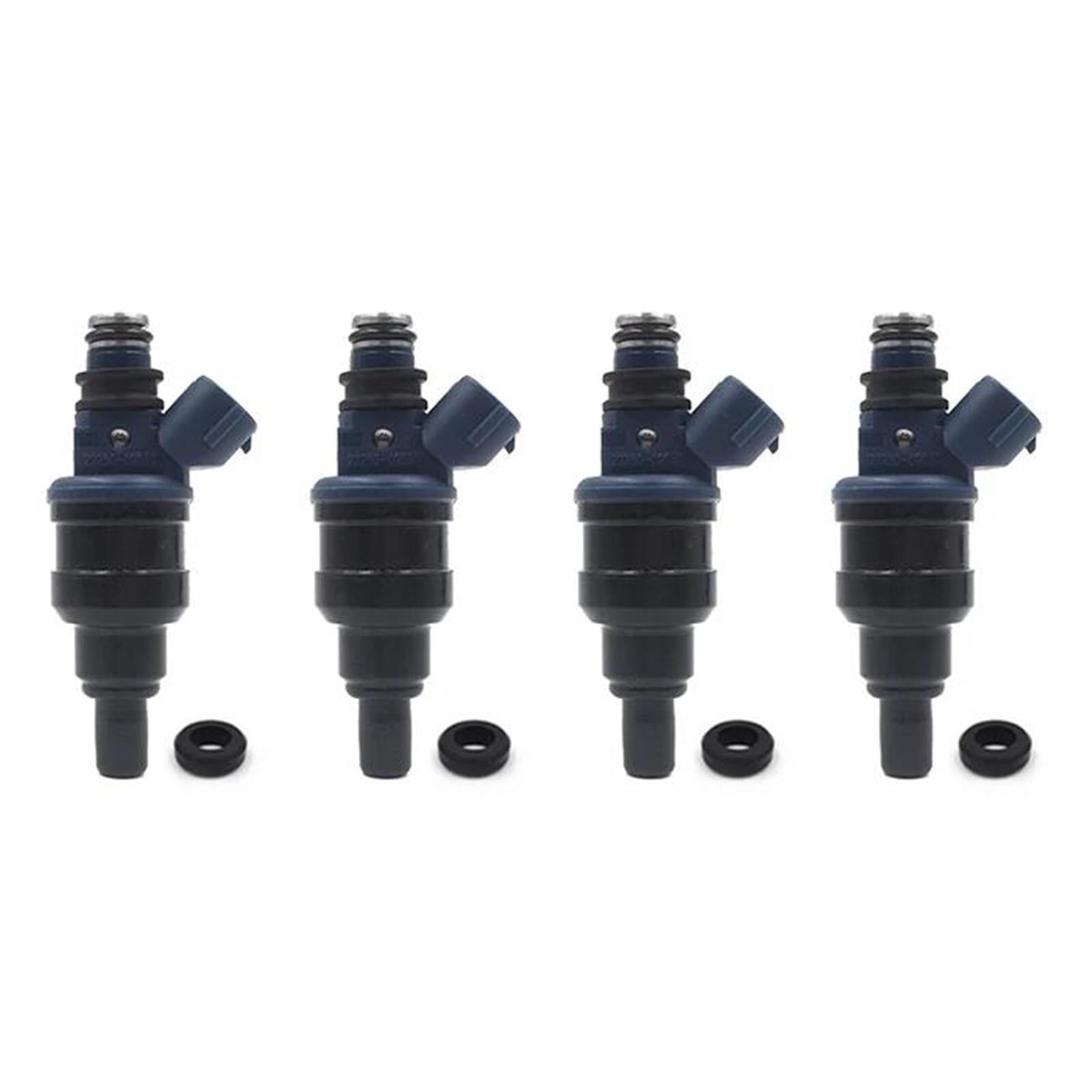Gtdtkganak 4Pcs Petrol Injector Petrol Fuel Injector Compatible With Toyota For Carina E 1995-1998 Oem 23250-02030