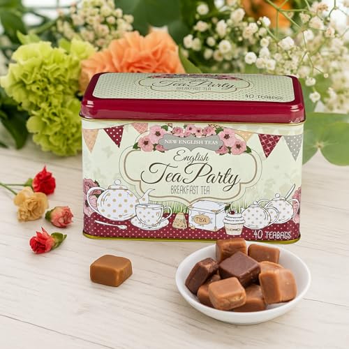 Hattie’s Gifts Afternoon Tea Hamper - English Teabags, Dundee Cake, Scottish Shortbread & Steven Brown Art Fudge - Tea & Biscuits Gift Set | Christmas Hamper & Gourmet Gifts - Image 6