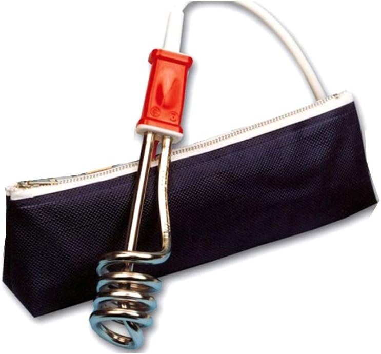 Rommelsbacher Tauchsieder TS 1001 rot/edelstahl, 1.000 Watt, für 1,2 Liter