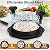 Ukeetap 10'' Pro Chicken Shredder Tool Twist Large for Kitchen, BPA-Free Food-Sa... #2